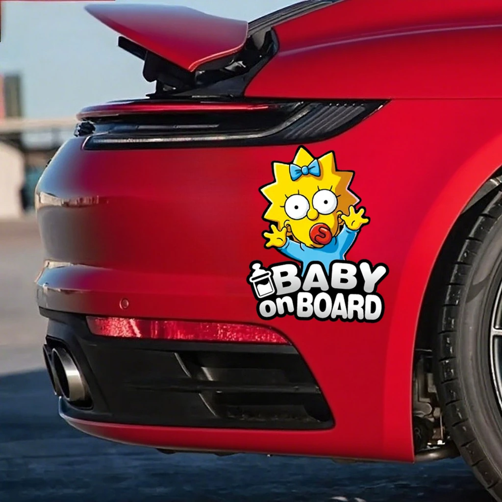 Car Sticker Baby on Board Cartoon Character Design Waterproof PVC Decal Vehicle Safety Warning Sign for Car Window warning decal
Car Sticker Baby on Board Cartoon Character Design Waterproof PVC Decal Vehicle Safety Warning Sign for Car Window warning decal