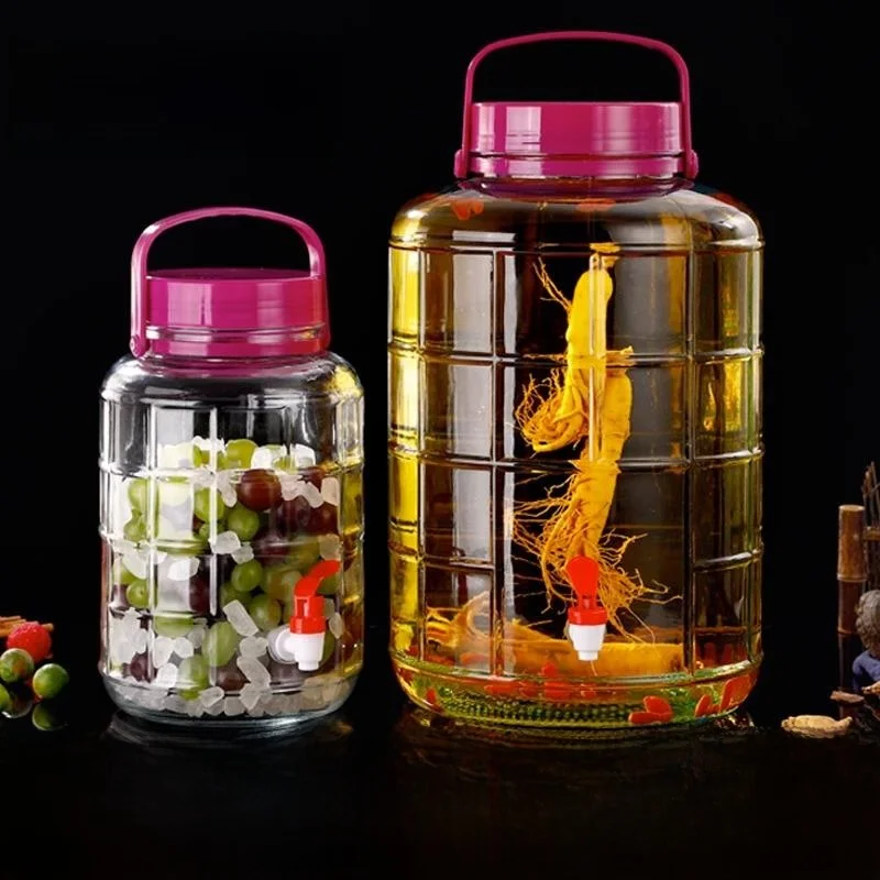 Большая герметичная стеклянная емкость для пищевых продуктов для домашнего использования, бутылка для вина, 20 литров, 30 литров, бутылка для алкоголя
Большая герметичная стеклянная емкость для пищевых продуктов для домашнего использования, бутылка для вина, 20 литров, 30 литров, бутылка для алкоголя