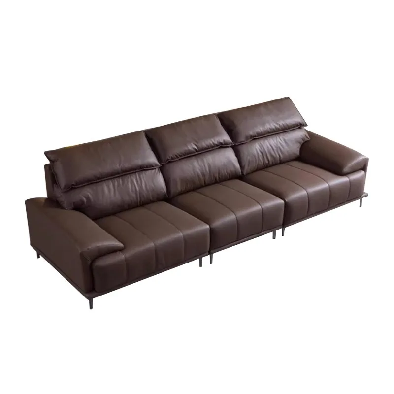 First layer cowhide piano key sofa high backrest small apartment straight row sofa three people
First layer cowhide piano key sofa high backrest small apartment straight row sofa three people