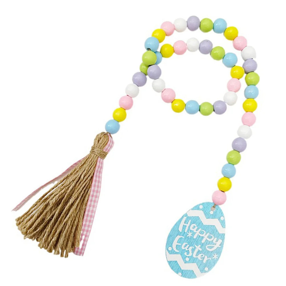Wooden Beads Hanging String Tassel Wooden Beaded Decoration Lid Premium Wood Easter Rope Easter Party
Wooden Beads Hanging String Tassel Wooden Beaded Decoration Lid Premium Wood Easter Rope Easter Party