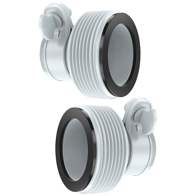 2 PCS 1.25 Inch To 1.5 Inch Type B Hose Adapters Hose Conversion Adapters B For Intex Pool Upgrade Filter Pumps
2 PCS 1.25 Inch To 1.5 Inch Type B Hose Adapters Hose Conversion Adapters B For Intex Pool Upgrade Filter Pumps