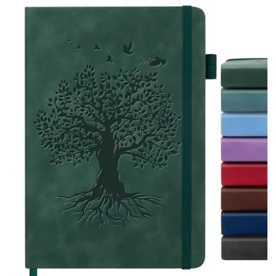 Lined Journal Notebook for Women Men, A5 Hardcover Leather Journals for Writing, 200 Pages Thick Paper, Daily Journal Notebook
Lined Journal Notebook for Women Men, A5 Hardcover Leather Journals for Writing, 200 Pages Thick Paper, Daily Journal Notebook