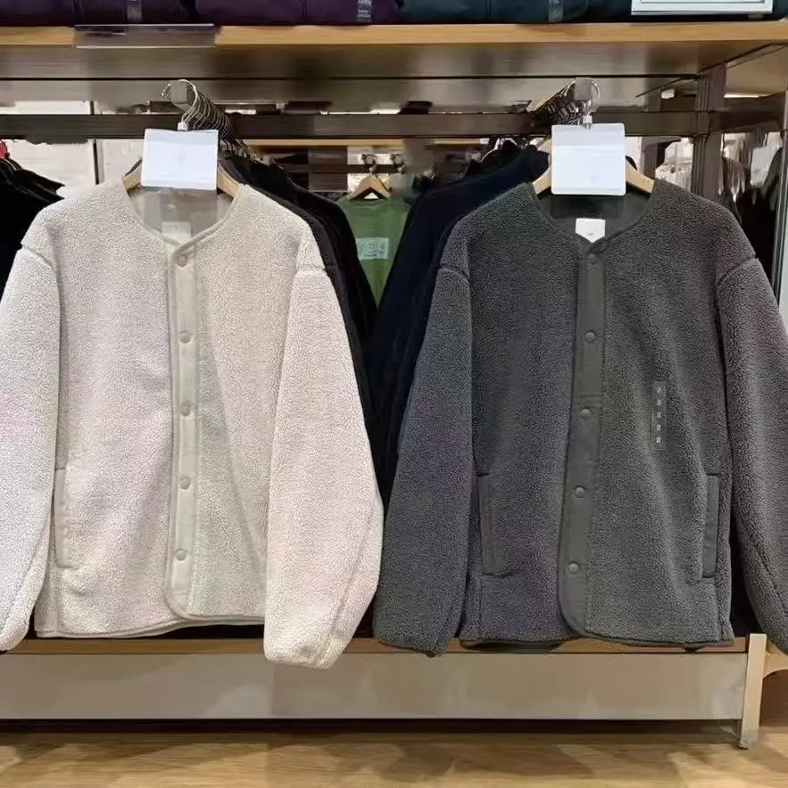 Мужская осенне-зимняя куртка из овечьего вельвета, ветрозащитная, с длинными рукавами, круглым вырезом, кардиган, верхняя одежда, повседневный стиль, без бренда
Мужская осенне-зимняя куртка из овечьего вельвета, ветрозащитная, с длинными рукавами, круглым вырезом, кардиган, верхняя одежда, повседневный стиль, без бренда
