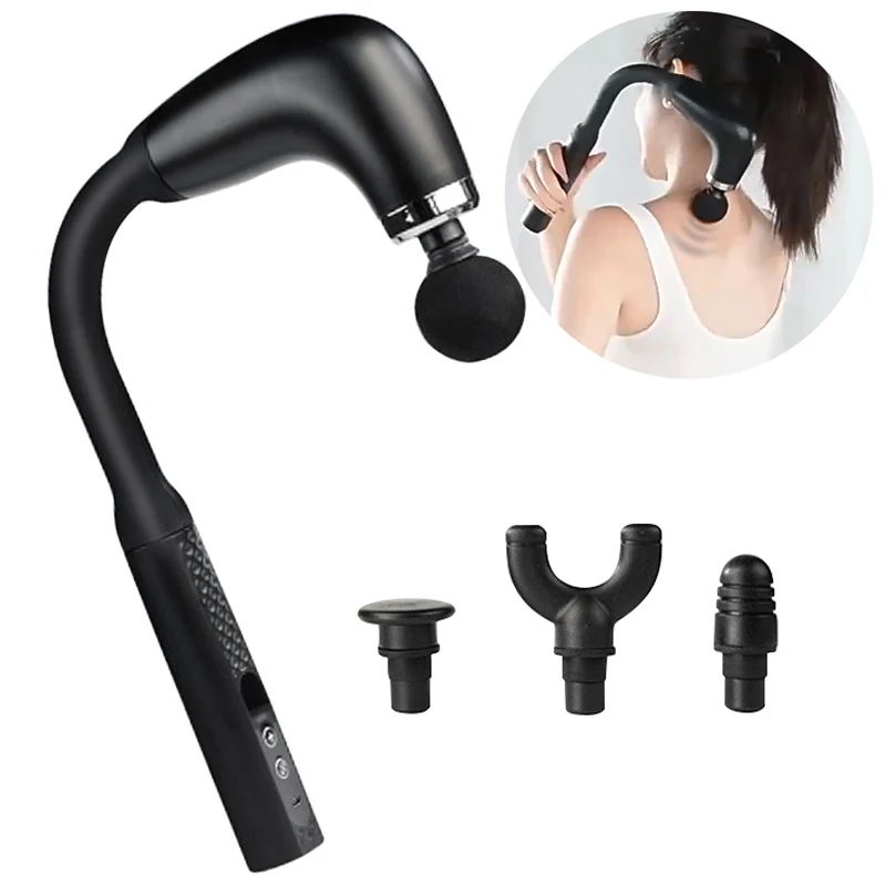 Rechargeable Fascia Gun For Body Neck Back Deep Muscle Massager Vibration Massage Gun Body Shaping Relaxation Fitness Slimming
Rechargeable Fascia Gun For Body Neck Back Deep Muscle Massager Vibration Massage Gun Body Shaping Relaxation Fitness Slimming