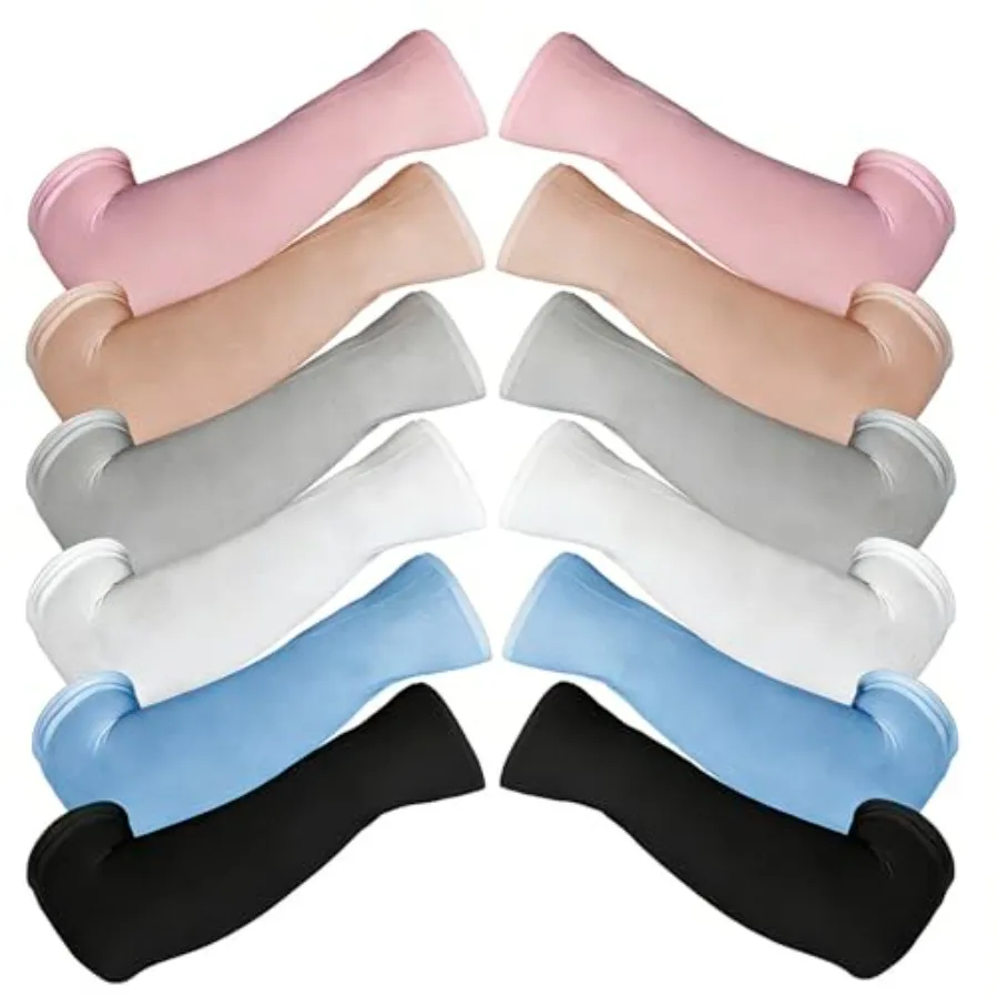 6 Pairs UV Protection Arm Sleeves for Men Women Cooling Tattoo Cover Up, Sun Compression Sleeve Breathable Multicolor
6 Pairs UV Protection Arm Sleeves for Men Women Cooling Tattoo Cover Up, Sun Compression Sleeve Breathable Multicolor