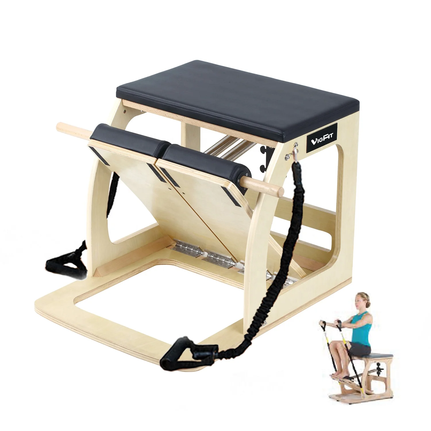 Многофункциональное кресло для йоги с ремнем сопротивления, оборудование для реформатора, комбинированная рама, ступенчатое кресло, оборудование для фитнеса, упражнения для йоги
Многофункциональное кресло для йоги с ремнем сопротивления, оборудование для реформатора, комбинированная рама, ступенчатое кресло, оборудование для фитнеса, упражнения для йоги