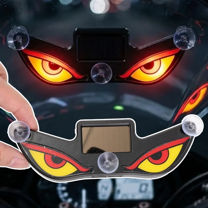 LED Demon Eye Window Decorative Light Solar Power Vibration Sensor Auto Rear Windshield Warning Lamp Suction Cup Trucks Parts
LED Demon Eye Window Decorative Light Solar Power Vibration Sensor Auto Rear Windshield Warning Lamp Suction Cup Trucks Parts