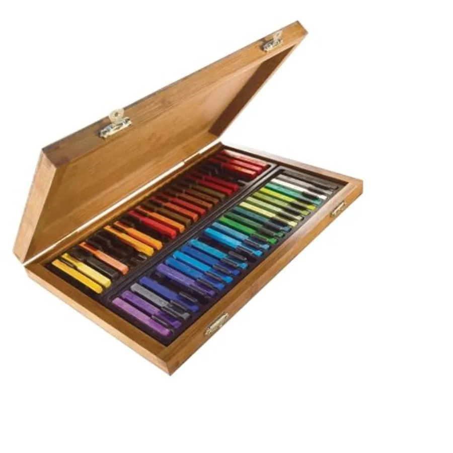Colour Pastel Carré Wood Box Set of 48 Assorted
Colour Pastel Carré Wood Box Set of 48 Assorted