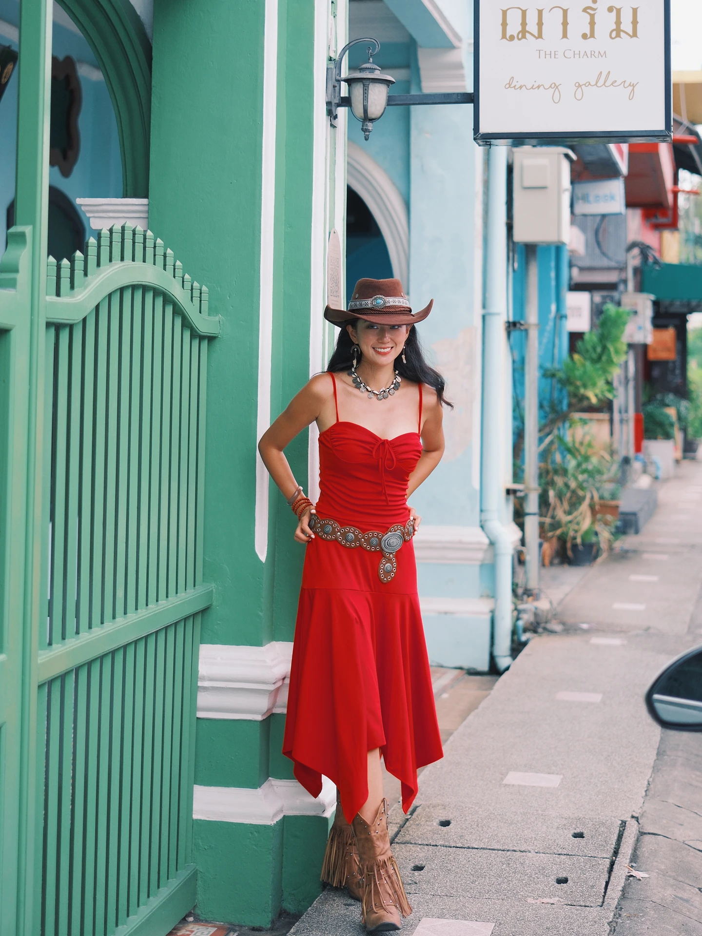 Retro Red Halter Two-Piece Slimming Asymmetrical Skirt Date Vacation White-Lightening Hot Girl Outfit High Waist Drawstring
Retro Red Halter Two-Piece Slimming Asymmetrical Skirt Date Vacation White-Lightening Hot Girl Outfit High Waist Drawstring