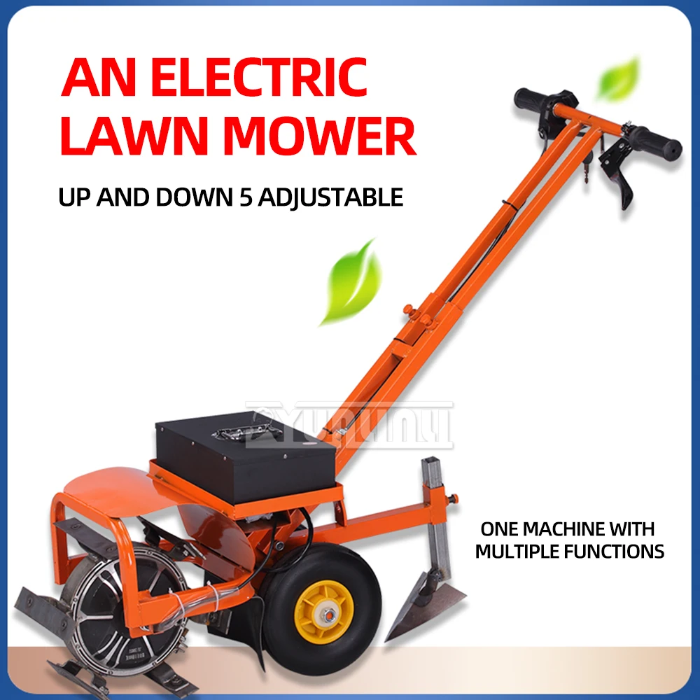 Electric Lawnmower Farm Weeding Tiller for Digging,Rotary machine,Loosening,Plowing the Soil Agricultural Machinery
Electric Lawnmower Farm Weeding Tiller for Digging,Rotary machine,Loosening,Plowing the Soil Agricultural Machinery