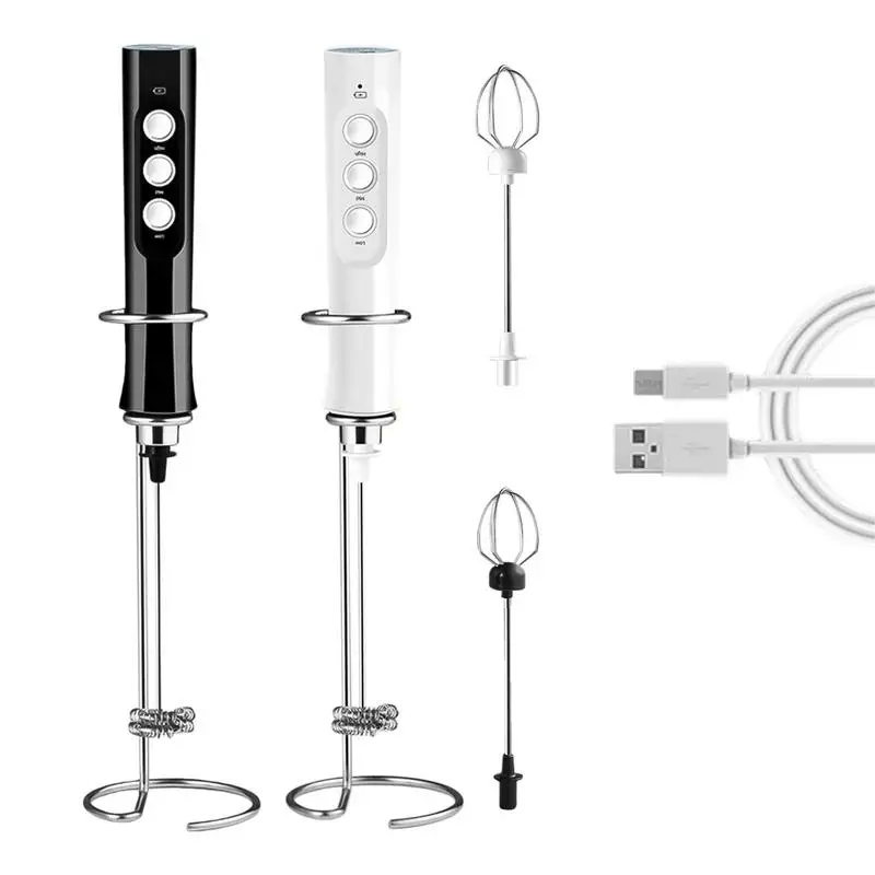 Milk Frother Handheld For Coffee Drink Mixer Coffee Frother Wand Frother Electric 3 Speeds With Stand For Latte Cappuccino Hot
Milk Frother Handheld For Coffee Drink Mixer Coffee Frother Wand Frother Electric 3 Speeds With Stand For Latte Cappuccino Hot