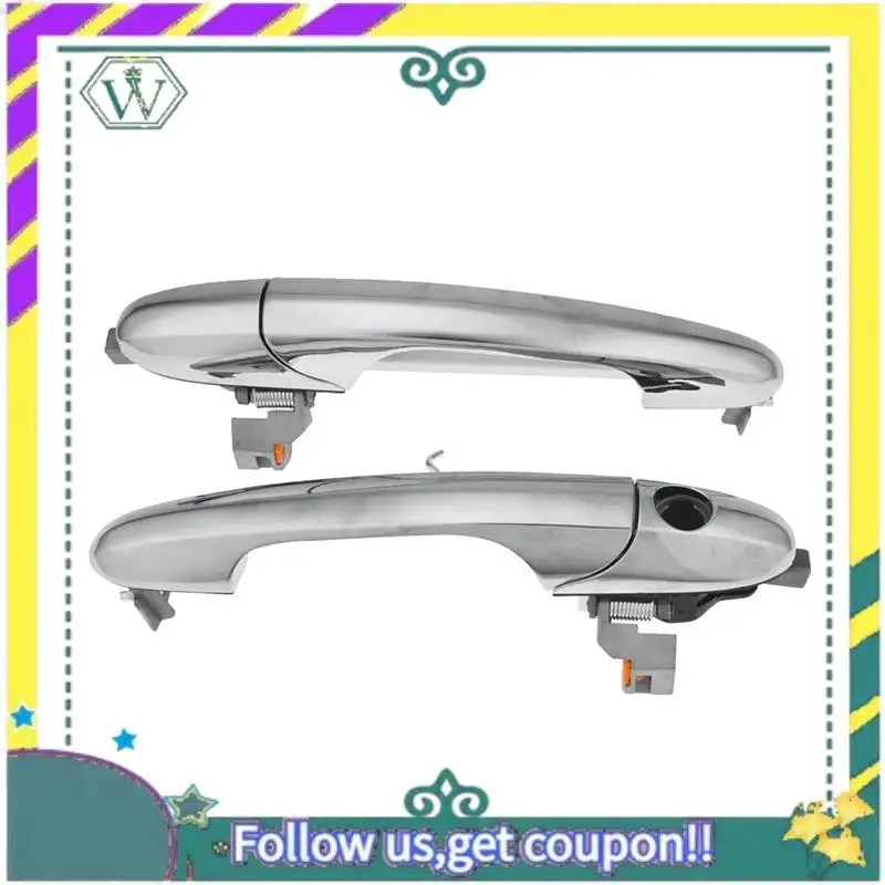 Upgraded 1Pair Car Front Exterior Outside Chrome Door Handle Pull 735592012 For Fiat 500 2007-2019 735451694 735485872 RHD
Upgraded 1Pair Car Front Exterior Outside Chrome Door Handle Pull 735592012 For Fiat 500 2007-2019 735451694 735485872 RHD
