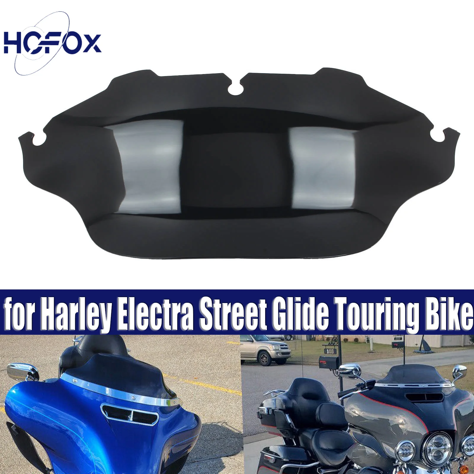 For Harley Electra Street Glide Touring Bike 1996-2013 8" Wave Black Windshield Windscreen
For Harley Electra Street Glide Touring Bike 1996-2013 8" Wave Black Windshield Windscreen