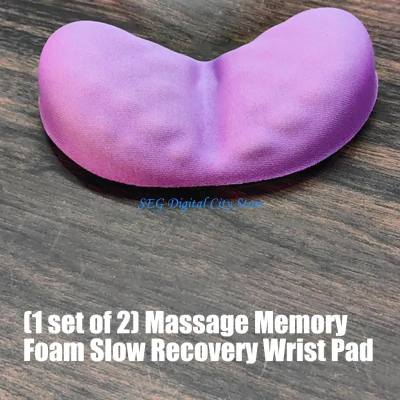 U75B 2Pcs Memory Foams Wrist Pad with Ergonomic Supports and Slow Rebounds for Comfort During Prolonged Computer Use Activity
U75B 2Pcs Memory Foams Wrist Pad with Ergonomic Supports and Slow Rebounds for Comfort During Prolonged Computer Use Activity