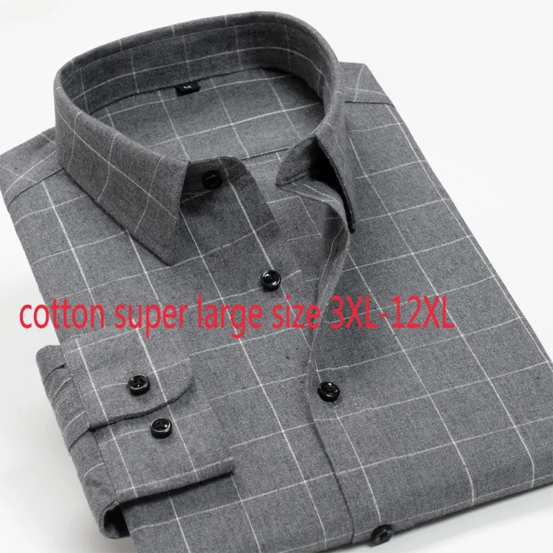 New Arrival Spring Autumn Men Thick Formal Extra Large Cotton Long Sleeve Shirts High Quality Plus Size 3xl- 8xl 9xl 10xl
New Arrival Spring Autumn Men Thick Formal Extra Large Cotton Long Sleeve Shirts High Quality Plus Size 3xl- 8xl 9xl 10xl