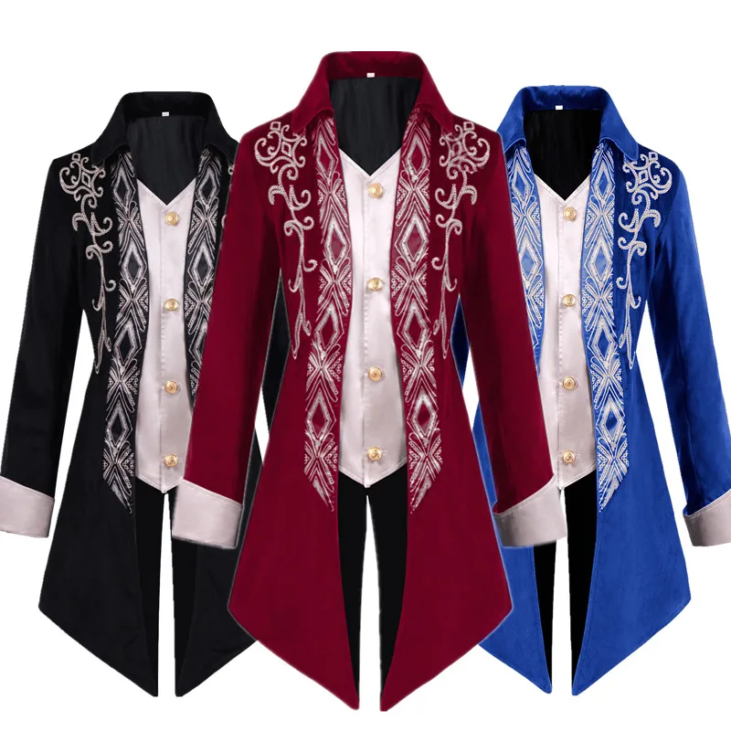 Gothic Style Tailcoat Outfit Stage Performance Costume Halloween Steam Era Prince Minister Coat Women's Ethnic Fashion
Gothic Style Tailcoat Outfit Stage Performance Costume Halloween Steam Era Prince Minister Coat Women's Ethnic Fashion