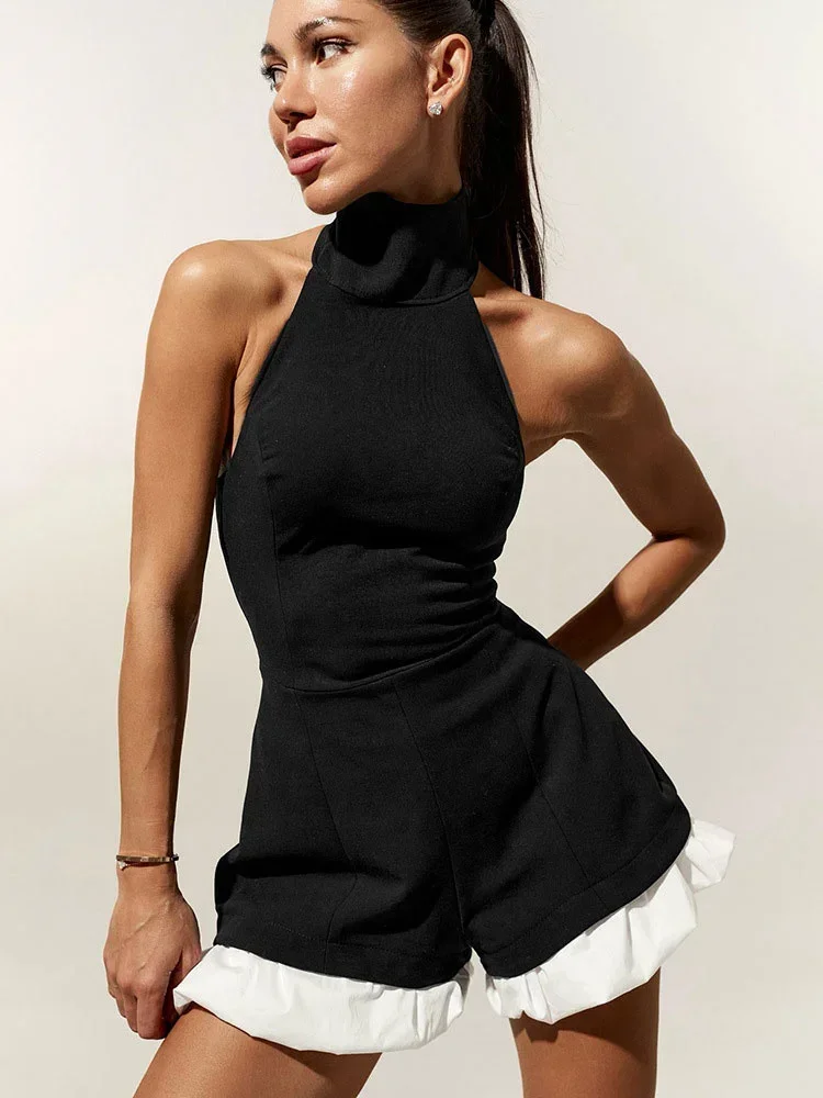 Ruffled Patchwork Sexy Rompers Female Patchwork Off-Shoulder High Waist Contrast Summer 2025 Women's Jumpsuit Bodysuits
Ruffled Patchwork Sexy Rompers Female Patchwork Off-Shoulder High Waist Contrast Summer 2025 Women's Jumpsuit Bodysuits
