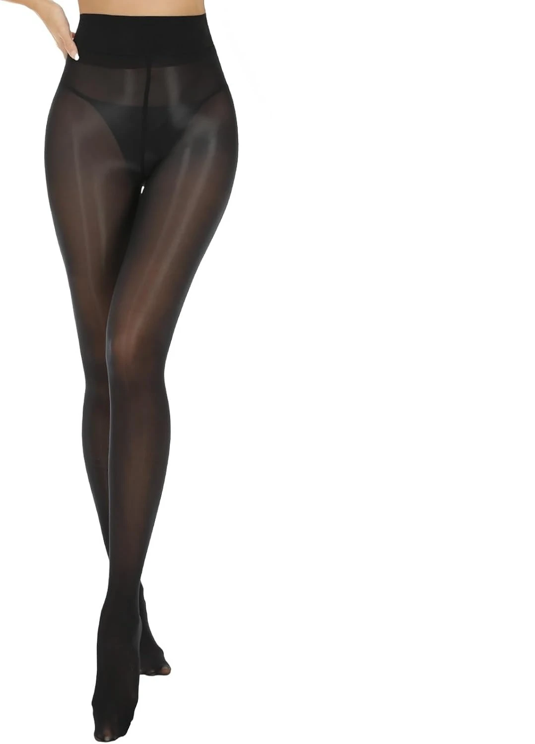 1 Pair Shiny Pantyhose for Women High Waist Silk Oil Shimmer Sheer Tights
1 Pair Shiny Pantyhose for Women High Waist Silk Oil Shimmer Sheer Tights