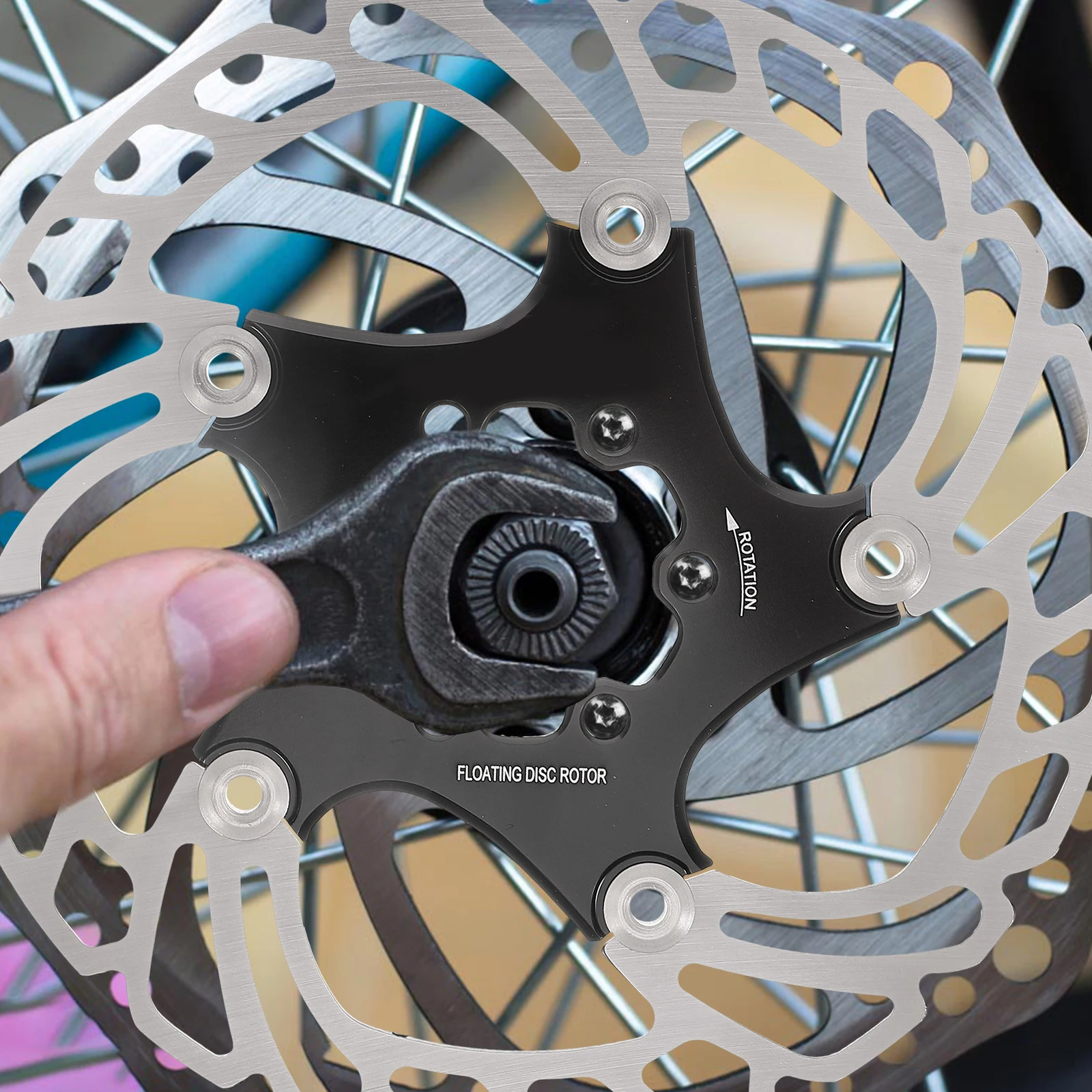1 Set 6-Hole Stainless Steel Aluminum Brake Disc Brake Parts Universal Disc Mountain Bike Electric Scooter High Strength Hollow
1 Set 6-Hole Stainless Steel Aluminum Brake Disc Brake Parts Universal Disc Mountain Bike Electric Scooter High Strength Hollow