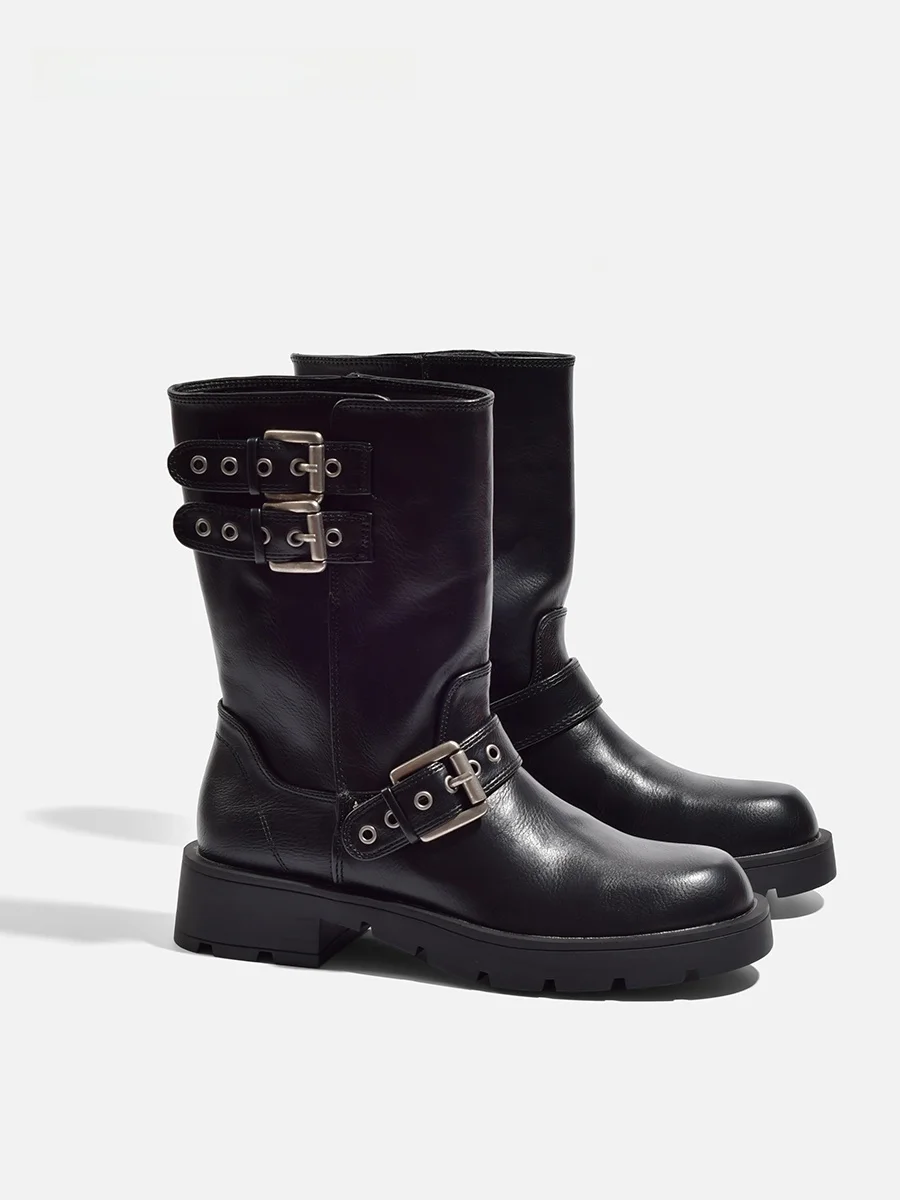 Мотоциклетные ботинки на плоской подошве с украшением в стиле ретро, 2023, новые женские ботинки на каблуке
Мотоциклетные ботинки на плоской подошве с украшением в стиле ретро, 2023, новые женские ботинки на каблуке