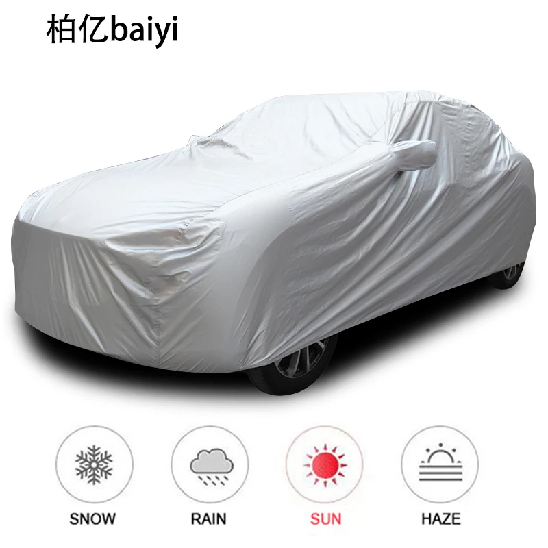 For Ford Full Car Cover Indoor Outdoor Car Protective Cover Sun Shade Dustproof Anti UV Protection Cover Universal for Sedan SUV
For Ford Full Car Cover Indoor Outdoor Car Protective Cover Sun Shade Dustproof Anti UV Protection Cover Universal for Sedan SUV