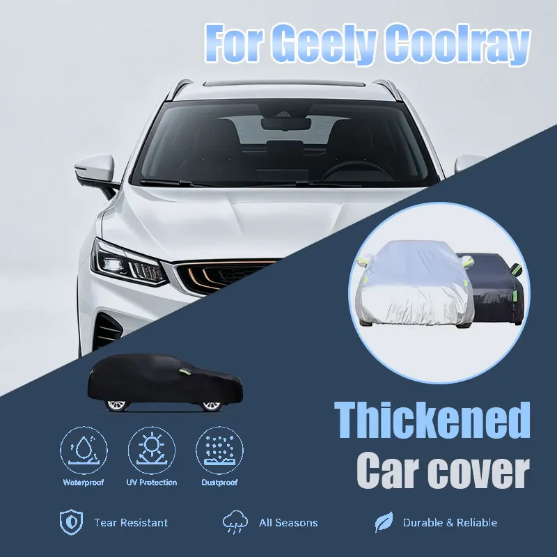 For Geely Coolray Full Car Cover Reflective Strips Waterproof Snowproof UV Protection Exterior Accessories
For Geely Coolray Full Car Cover Reflective Strips Waterproof Snowproof UV Protection Exterior Accessories