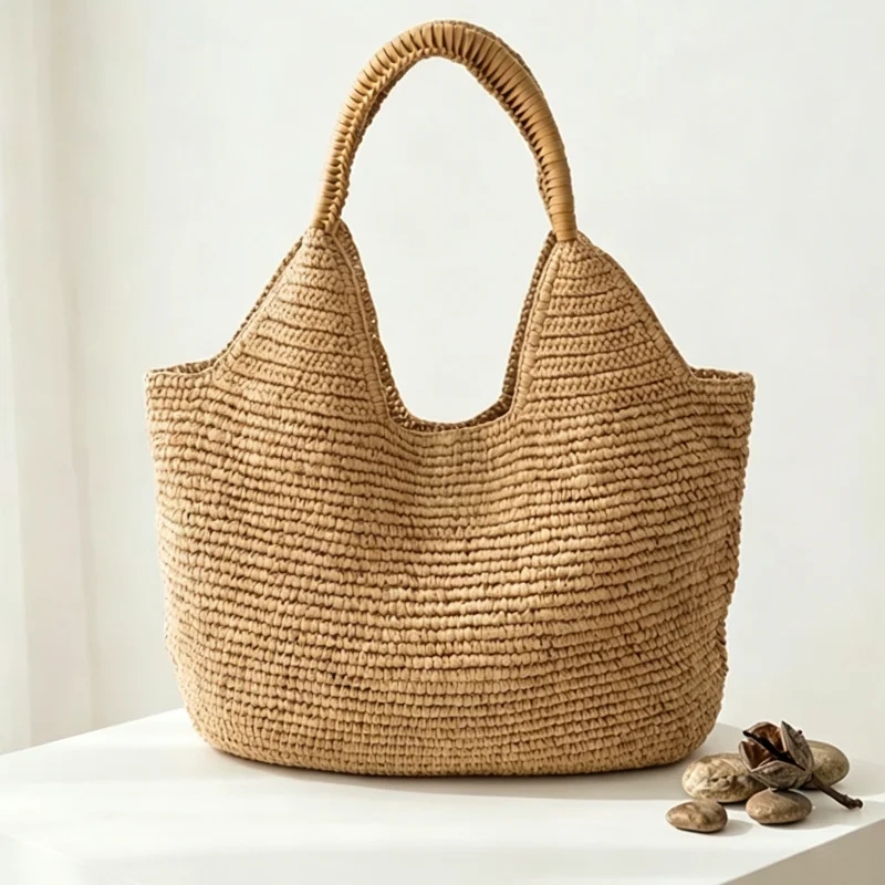 Summer Beach Vacation Woven Bag,handmade High-quality Straw Tote Bags,casual Versatile Large Capacity Underarm Bag commuter date
Summer Beach Vacation Woven Bag,handmade High-quality Straw Tote Bags,casual Versatile Large Capacity Underarm Bag commuter date