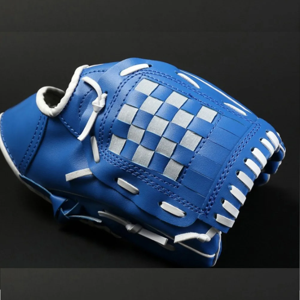 1Pcs 10.5 Inch Baseball Glove for Beginners Thicken PU PVC Infield Pitcher Softball Gloves Sports Training Gear Blue
1Pcs 10.5 Inch Baseball Glove for Beginners Thicken PU PVC Infield Pitcher Softball Gloves Sports Training Gear Blue