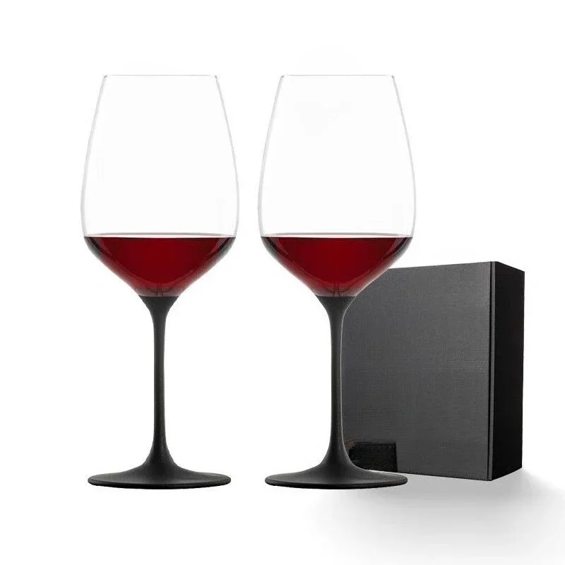 Germany imported handmade black glaze coated champagne glass lead-free crystal red wine glass frosted red
Germany imported handmade black glaze coated champagne glass lead-free crystal red wine glass frosted red