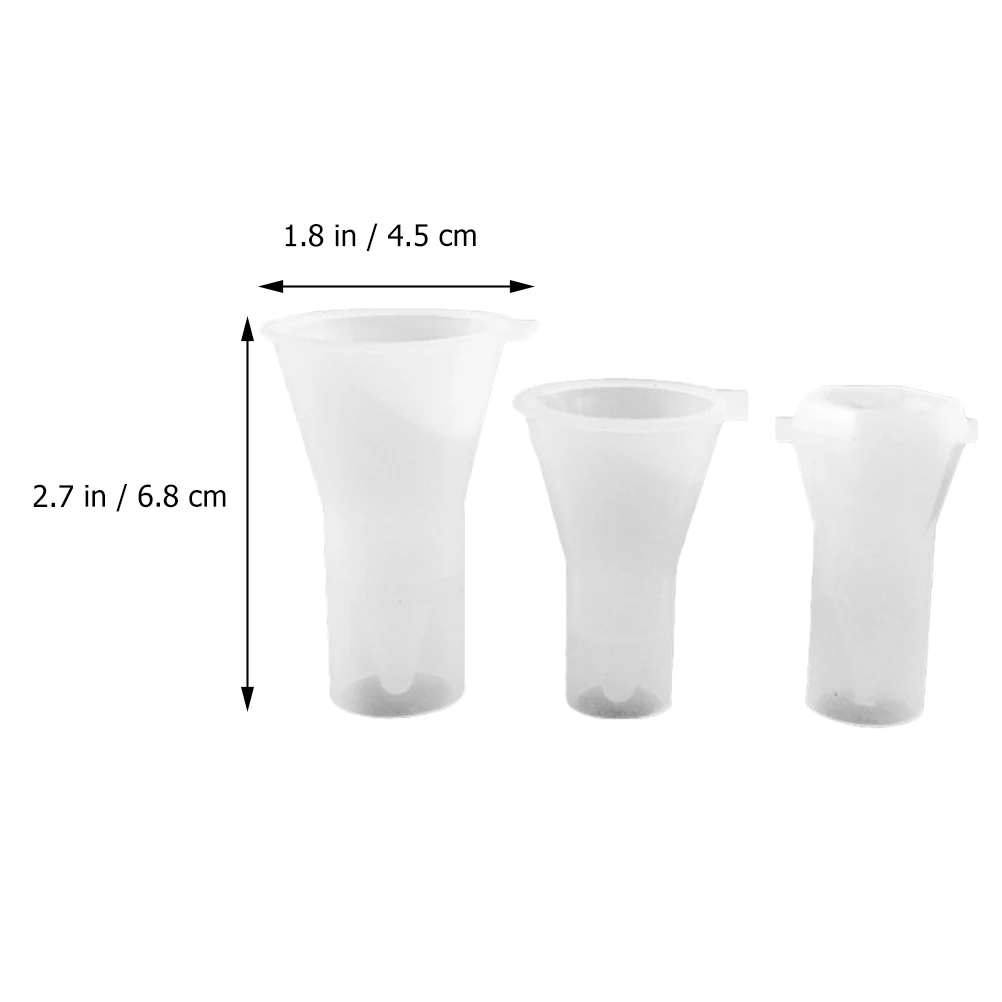 3 Pcs Ring Holder Mold Shape Hand Cone Molds Jewelry Casting Epoxy Pendant Bookmark
3 Pcs Ring Holder Mold Shape Hand Cone Molds Jewelry Casting Epoxy Pendant Bookmark