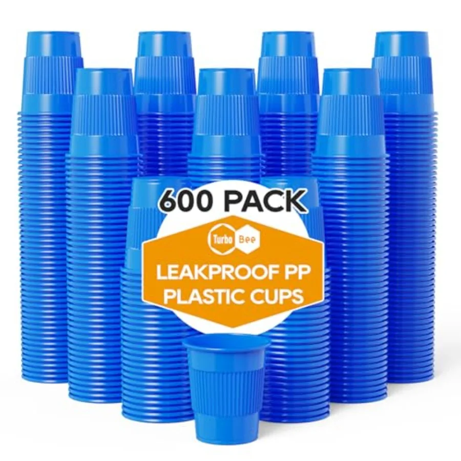 600 Pack 3 oz Plastic Bathroom Cups, Leakproof Disposable Mouthwash Cups, Small PP Plastic Cups for Bathroom Rinse, Dental Rins
600 Pack 3 oz Plastic Bathroom Cups, Leakproof Disposable Mouthwash Cups, Small PP Plastic Cups for Bathroom Rinse, Dental Rins
