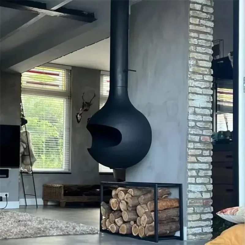 【Hot】Hanging Round Stove Wood Burning Fireplace Indoor for Villa and Hotel
【Hot】Hanging Round Stove Wood Burning Fireplace Indoor for Villa and Hotel
