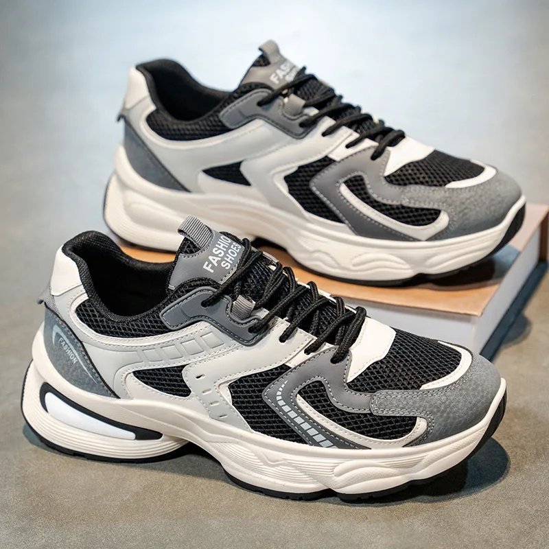 Hot Sale Cheap Summer Sneakers for Men Comfort Platform Men Athletic Shoes Lace-up Casual Sneakers Men Jogging Shoes Trainers
Hot Sale Cheap Summer Sneakers for Men Comfort Platform Men Athletic Shoes Lace-up Casual Sneakers Men Jogging Shoes Trainers