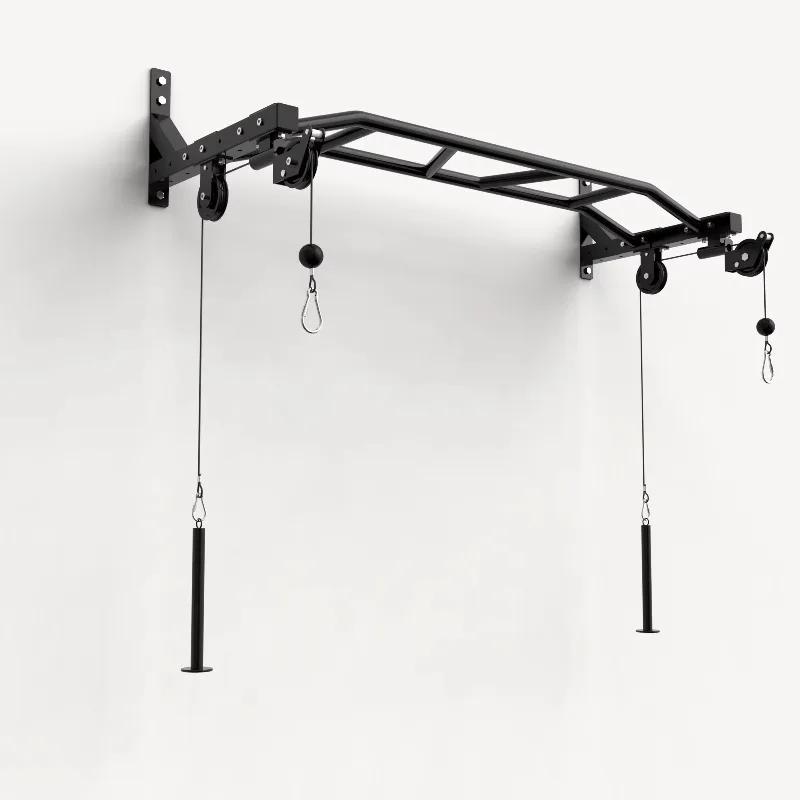 Multifunction Pulley Cable Machine Wall-Mounted Pull Bar Home Gym Fitness Equipment Strength Training Wall Mounted Pull up Bar
Multifunction Pulley Cable Machine Wall-Mounted Pull Bar Home Gym Fitness Equipment Strength Training Wall Mounted Pull up Bar