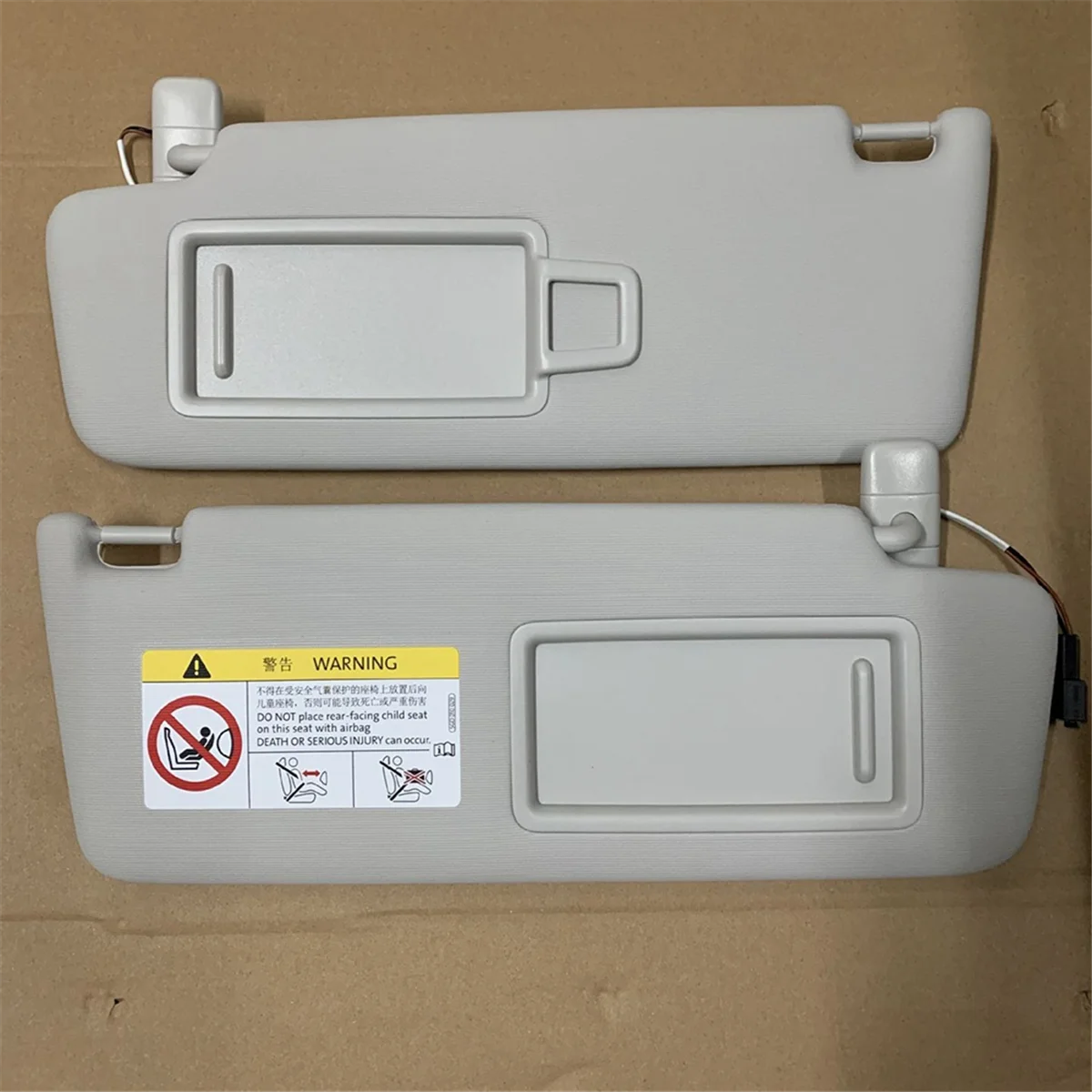Exclusive Front Left+Right Inner Sun Visor with Mirror for VW Golf 7 SportsVan Jetta MK7 T-Cross Passat B8 CC T-Roc 5GG857551/2
Exclusive Front Left+Right Inner Sun Visor with Mirror for VW Golf 7 SportsVan Jetta MK7 T-Cross Passat B8 CC T-Roc 5GG857551/2