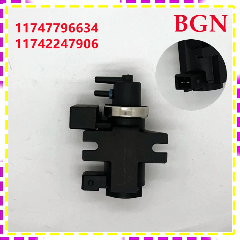 11747796634 11742247906 Turbo Pressure Boost Control Solenoid Valve For BMW 1 3 5 6 7 X3 X5 X6 E38 E39 E91 E60 E46 E64 E53
11747796634 11742247906 Turbo Pressure Boost Control Solenoid Valve For BMW 1 3 5 6 7 X3 X5 X6 E38 E39 E91 E60 E46 E64 E53