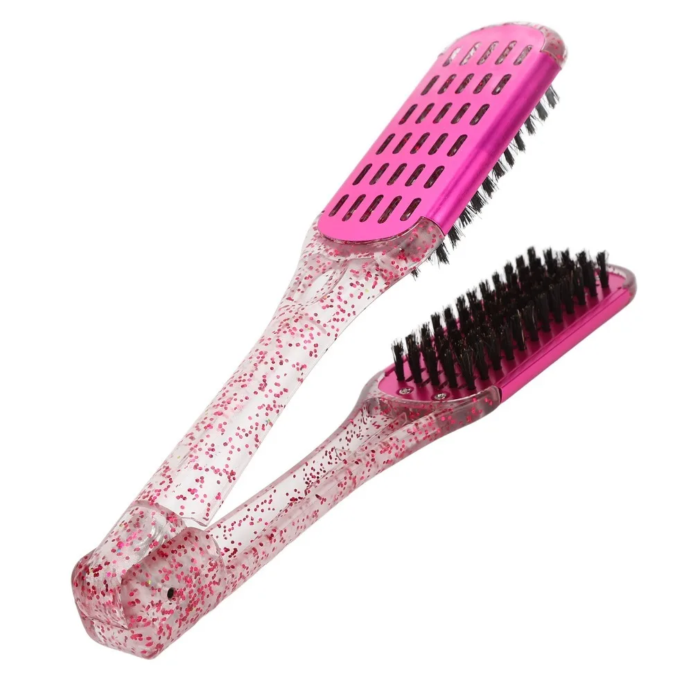 Rose Red Hair Straightening Splint Comb Soft Hair Anti Static Hair Straightener Clamp Brush Ergonomic Design Professional
Rose Red Hair Straightening Splint Comb Soft Hair Anti Static Hair Straightener Clamp Brush Ergonomic Design Professional