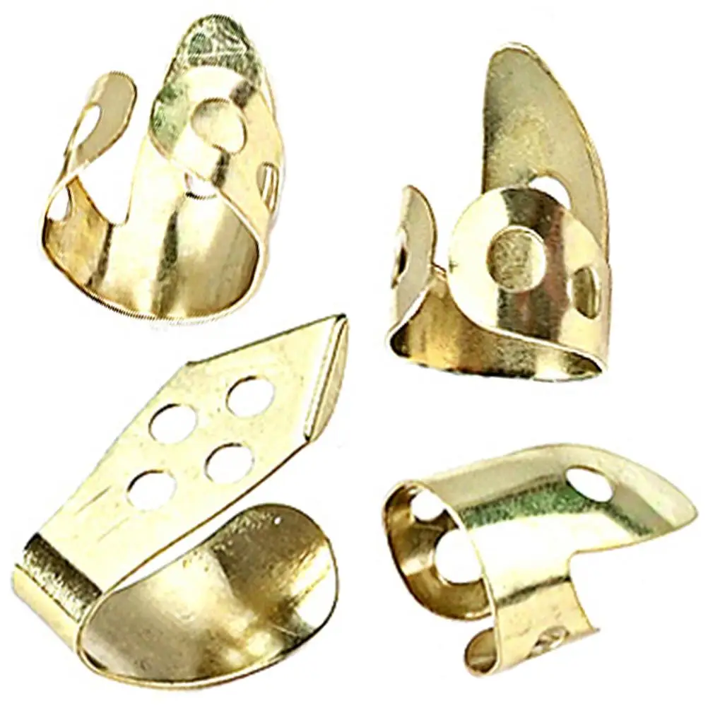 4Pcs Metal Guitar Picks Set Durable Thumb Finger Picks for Acoustic Electric Guitar Banjo Accessories Long Lasting Use
4Pcs Metal Guitar Picks Set Durable Thumb Finger Picks for Acoustic Electric Guitar Banjo Accessories Long Lasting Use