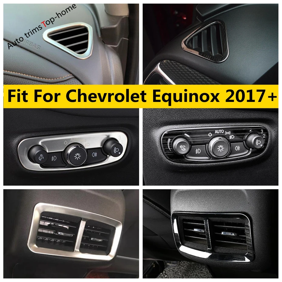 Car Head Light Lamp Button Dashboard Rear Armrest Air Conditioning Vent AC Outlet Cover Trim For Chevrolet Equinox 2017 - 2022
Car Head Light Lamp Button Dashboard Rear Armrest Air Conditioning Vent AC Outlet Cover Trim For Chevrolet Equinox 2017 - 2022