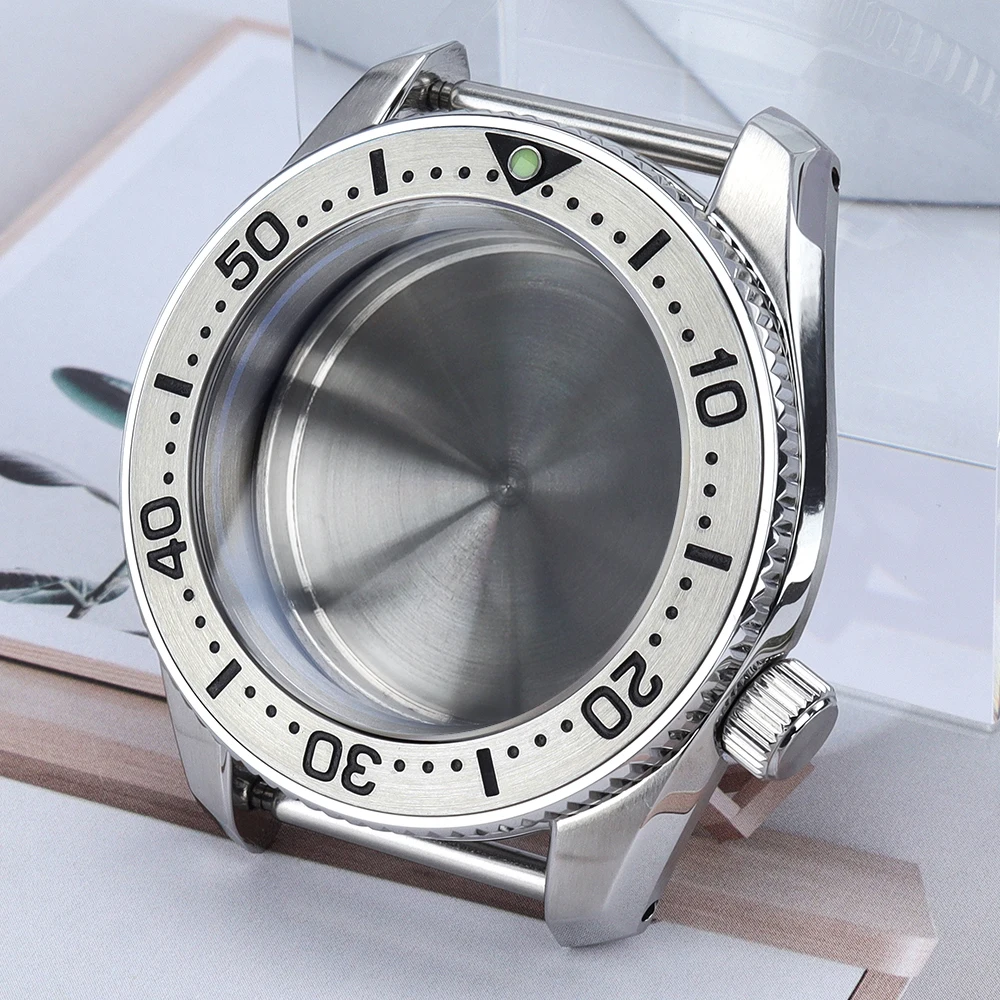 42mm NH35 Diver Watch Case Sapphire Glass For Modified SPB185/SPB187J1 Seiko NH35 NH36 NH34 NH38 NH70 Movement Watch Accessories
42mm NH35 Diver Watch Case Sapphire Glass For Modified SPB185/SPB187J1 Seiko NH35 NH36 NH34 NH38 NH70 Movement Watch Accessories