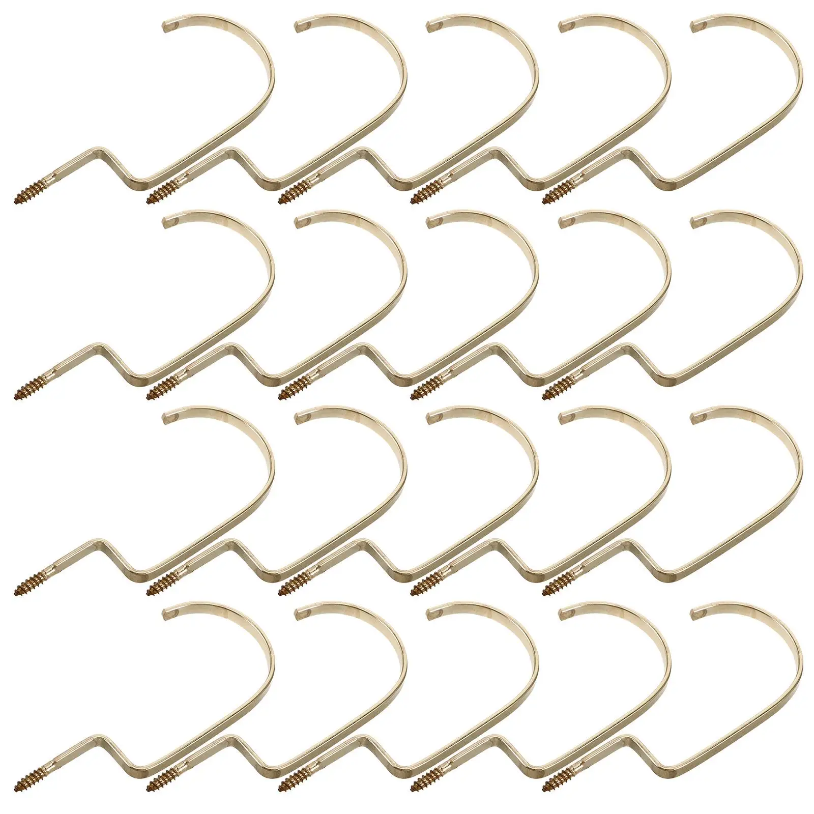 20 Pcs Hanger Hooks Heavy Duty Universal Flat Design Metal Alloy Clothing Store Wardrobe Office Shirt Pants Storage Solution
20 Pcs Hanger Hooks Heavy Duty Universal Flat Design Metal Alloy Clothing Store Wardrobe Office Shirt Pants Storage Solution