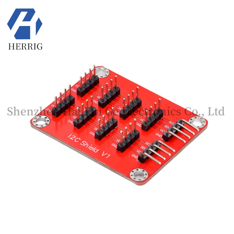 The I2C IIC interface expansion adapter board is suitable for Raspberry Pi microbit
The I2C IIC interface expansion adapter board is suitable for Raspberry Pi microbit