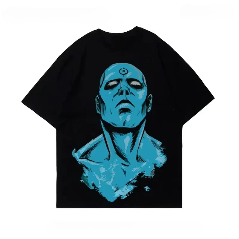 Black Cartoon Blue Doctor Medium Long Loose T-shirt Men's Korean Edition Trendy Brand Short Sleeve Summer Cotton matchingoutfits
Black Cartoon Blue Doctor Medium Long Loose T-shirt Men's Korean Edition Trendy Brand Short Sleeve Summer Cotton matchingoutfits