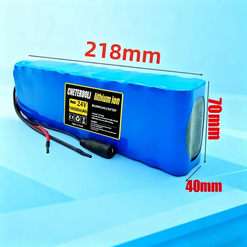 24V 10Ah 10000mAh Lithium Battery for Scooter Lawn Mower Power Wheelchair Long Lasting Power 7S3P Pack with Dedicated Charger
24V 10Ah 10000mAh Lithium Battery for Scooter Lawn Mower Power Wheelchair Long Lasting Power 7S3P Pack with Dedicated Charger