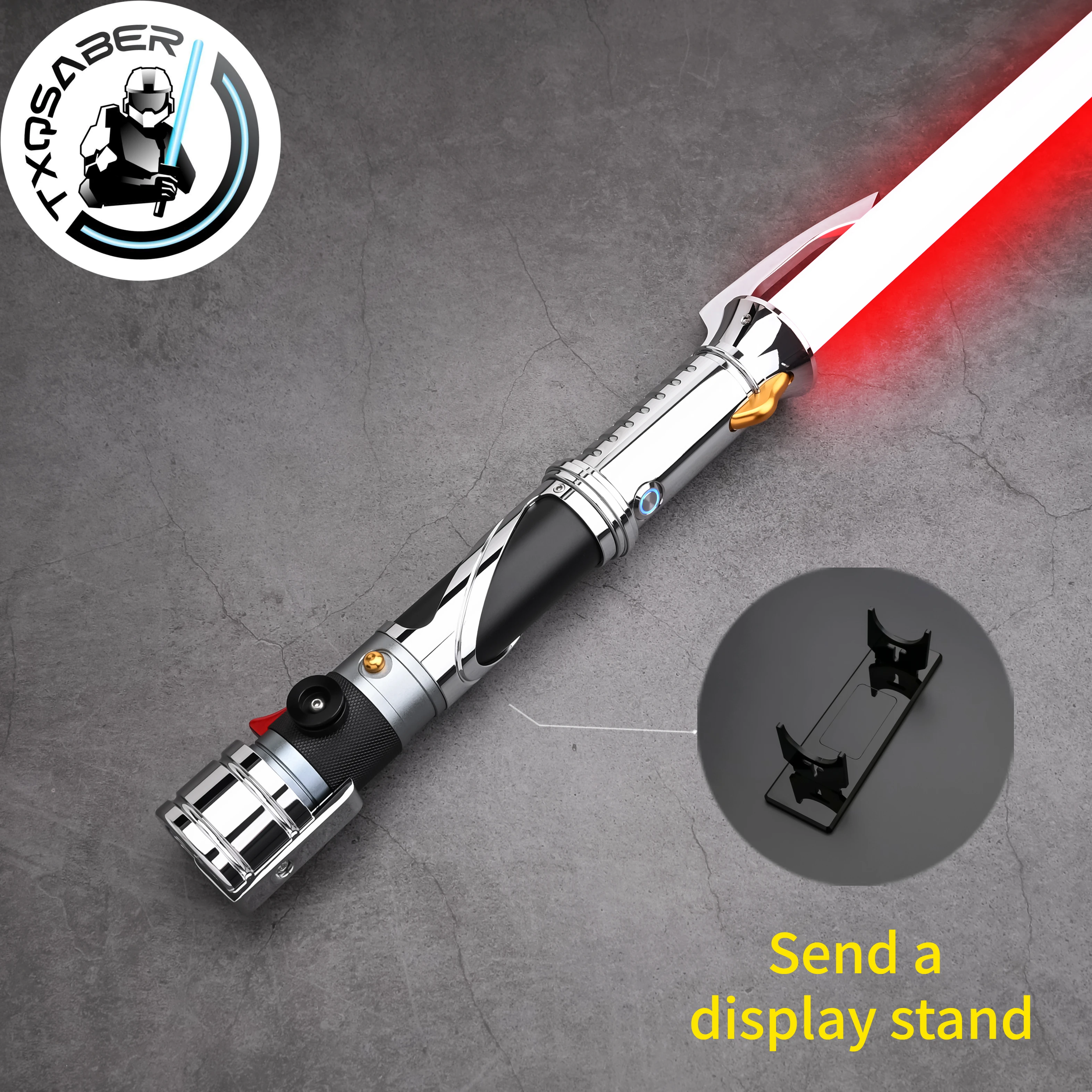 TXQSABER Lightsaber Counts SE Laser Sword Smooth Swing Blaster FOC Metal Hilt Heavy Dueling Lightsaber for Adult Cosplay Toys
TXQSABER Lightsaber Counts SE Laser Sword Smooth Swing Blaster FOC Metal Hilt Heavy Dueling Lightsaber for Adult Cosplay Toys