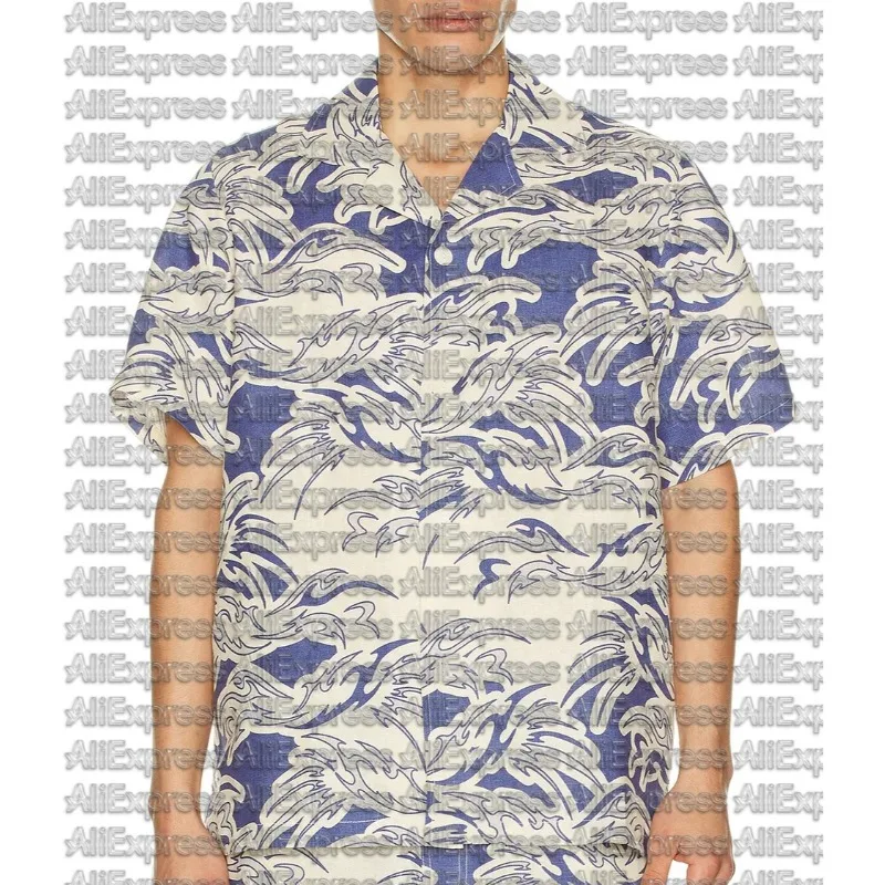 2026 Summer Hot Selling New Fashionable and Stylish 3D Light Blue Short Sleeved Shirt for Men Women Street Style Casual Shirt
2026 Summer Hot Selling New Fashionable and Stylish 3D Light Blue Short Sleeved Shirt for Men Women Street Style Casual Shirt