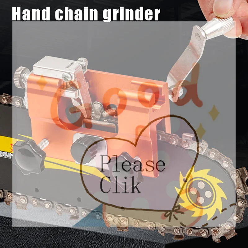 Portable Hand Chain Grinder Chain Clamp Sharpening Tool Quick Grinding for Chainsaw Chains Ideal Handheld Maintenance Equipment
Portable Hand Chain Grinder Chain Clamp Sharpening Tool Quick Grinding for Chainsaw Chains Ideal Handheld Maintenance Equipment