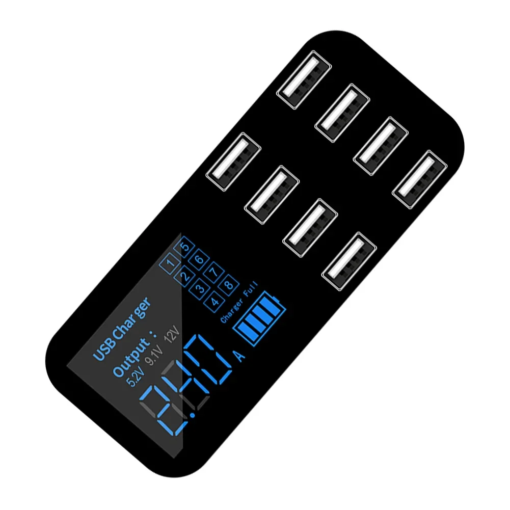 Быстрая зарядка, 8-портовый USB ЖК-дисплей, 1 в 8 выход, 1 А-а, зарядное устройство, мягкая тонкая фотография, для всех автомобилей
Быстрая зарядка, 8-портовый USB ЖК-дисплей, 1 в 8 выход, 1 А-а, зарядное устройство, мягкая тонкая фотография, для всех автомобилей