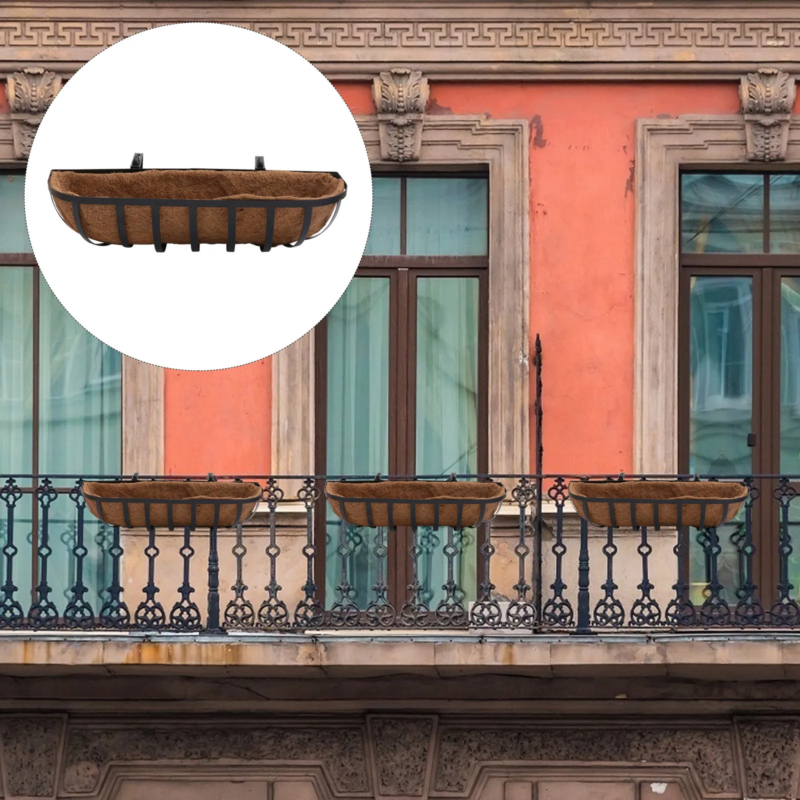 Настенная подвесная корзина для цветов в виде кокосовой пальмы, светло-коричневая, металлическая, для кухни, гостиной, декора в стиле фермерского дома, 1 шт.
Настенная подвесная корзина для цветов в виде кокосовой пальмы, светло-коричневая, металлическая, для кухни, гостиной, декора в стиле фермерского дома, 1 шт.