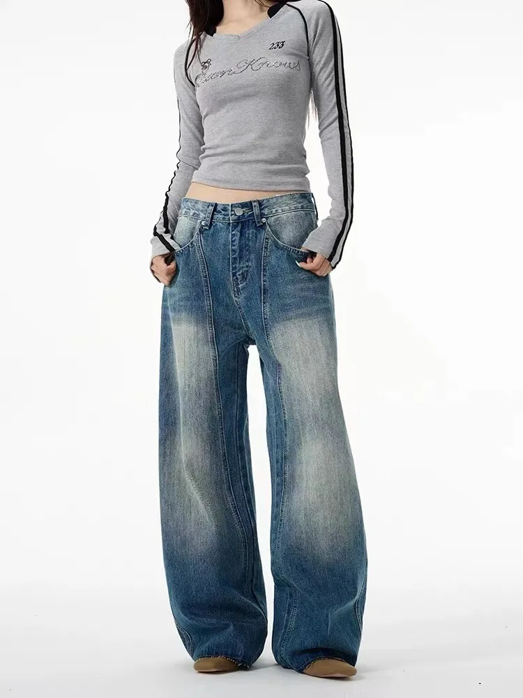 American Retro Washed Deconstructive Machete Jeans Men's and Women's Loose 3D Cutting Profile Banana Pants Fashion
American Retro Washed Deconstructive Machete Jeans Men's and Women's Loose 3D Cutting Profile Banana Pants Fashion